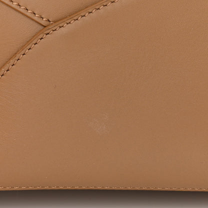 Loewe X SUNA FUJITA Satin Calfskin Mini Lemur Puzzle Edge Bag Brown 11 of 12