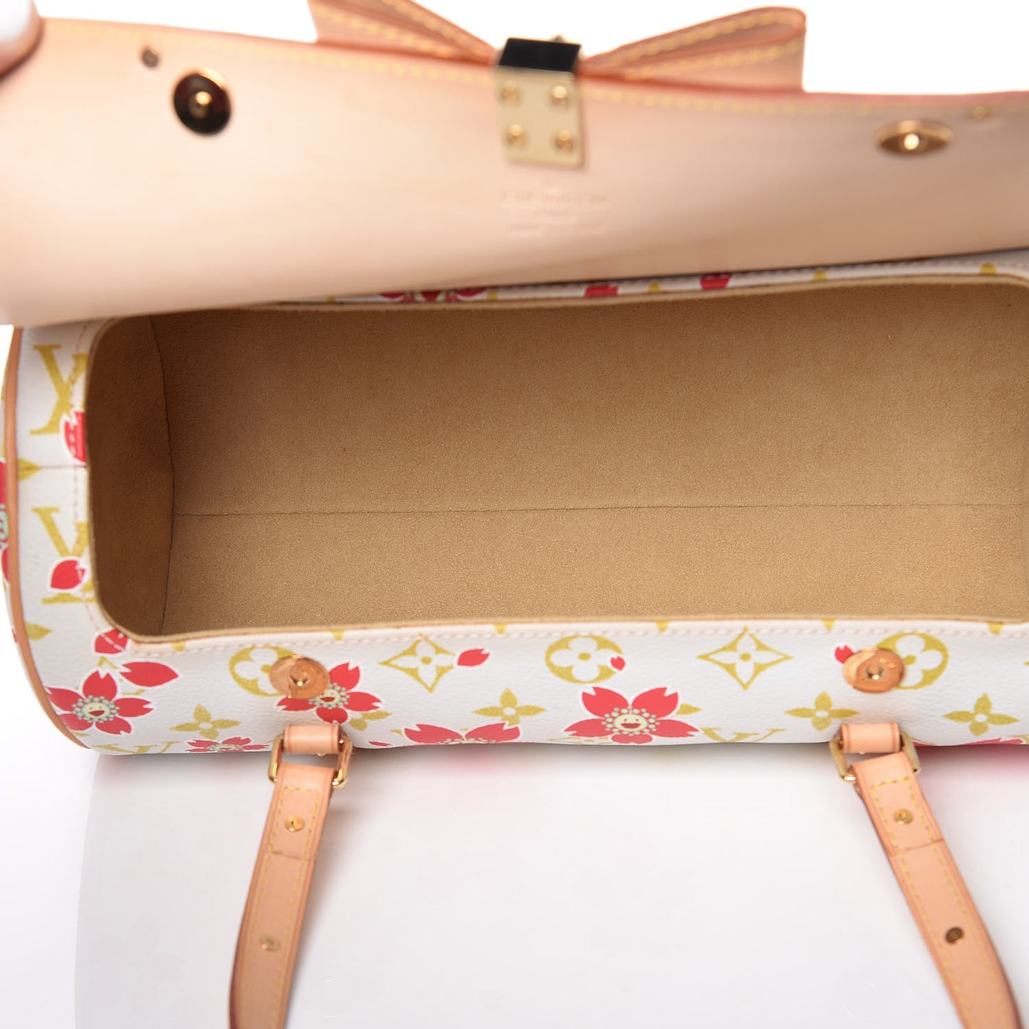 Monogram Cherry Blossom Papillon Red Creme