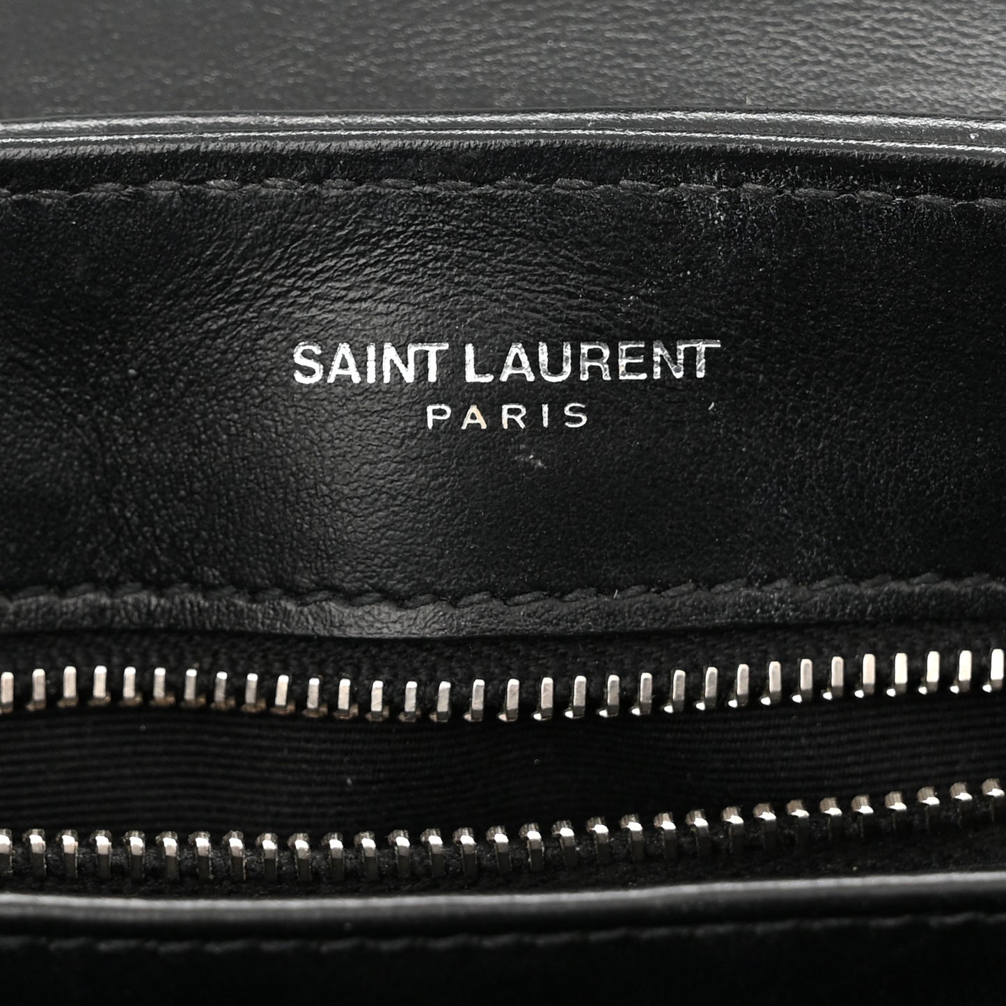 Calfskin Y Quilted Monogram Toy Loulou Crossbody Bag Black