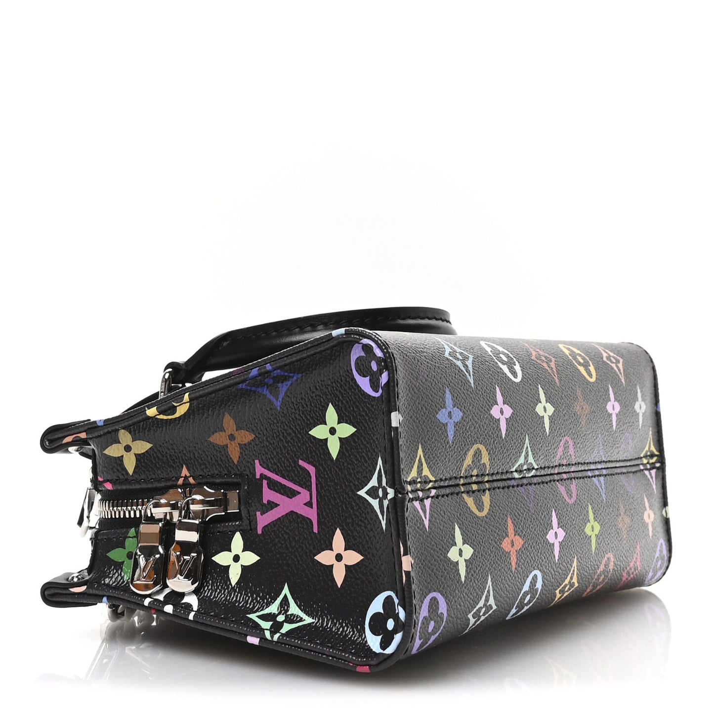 LV X TM Monogram Multicolor OnTheGo East West Black