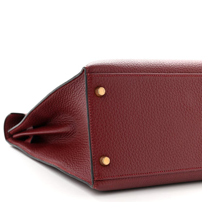 Hermes Ardennes Kelly Sellier 35 Rouge H 9 of 14