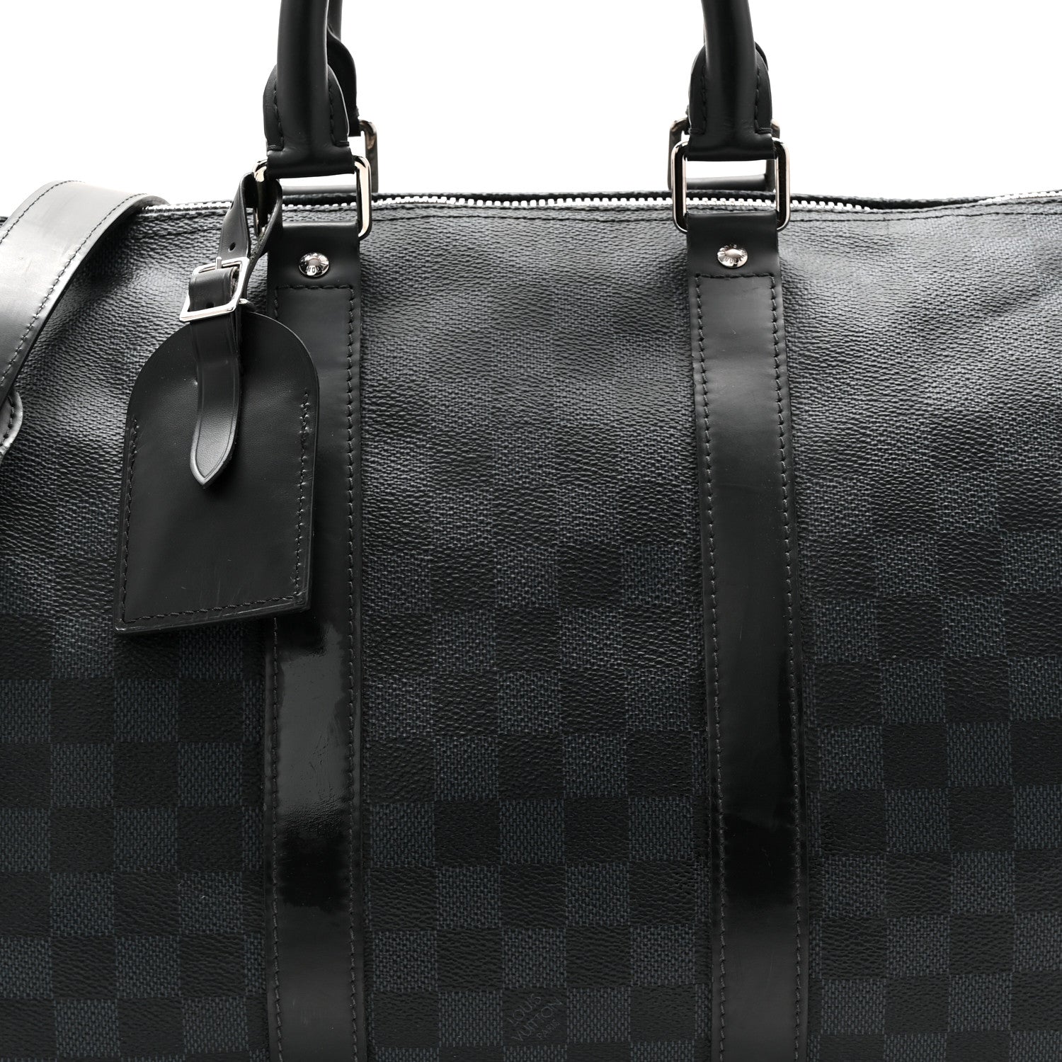 Louis Vuitton Damier Cobalt Keepall Bandouliere 45 7 of 9