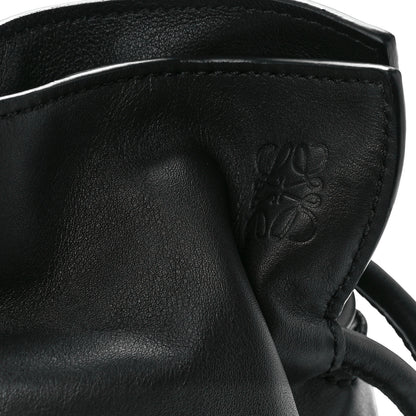 Loewe Calfskin Small Flamenco Knot Bag Black 6 of 10