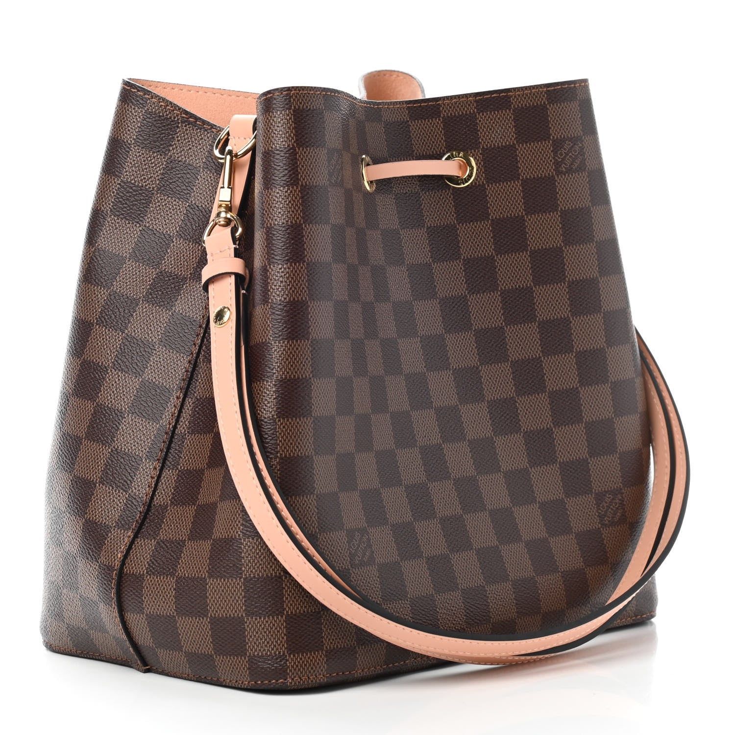 Louis Vuitton Damier Ebene Neonoe MM Venus Pink 3 of 8