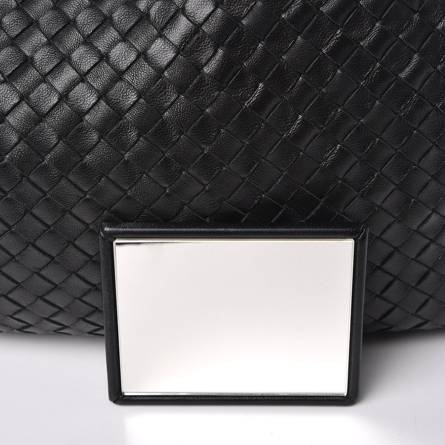 Nappa Intrecciato Large Veneta Hobo Black