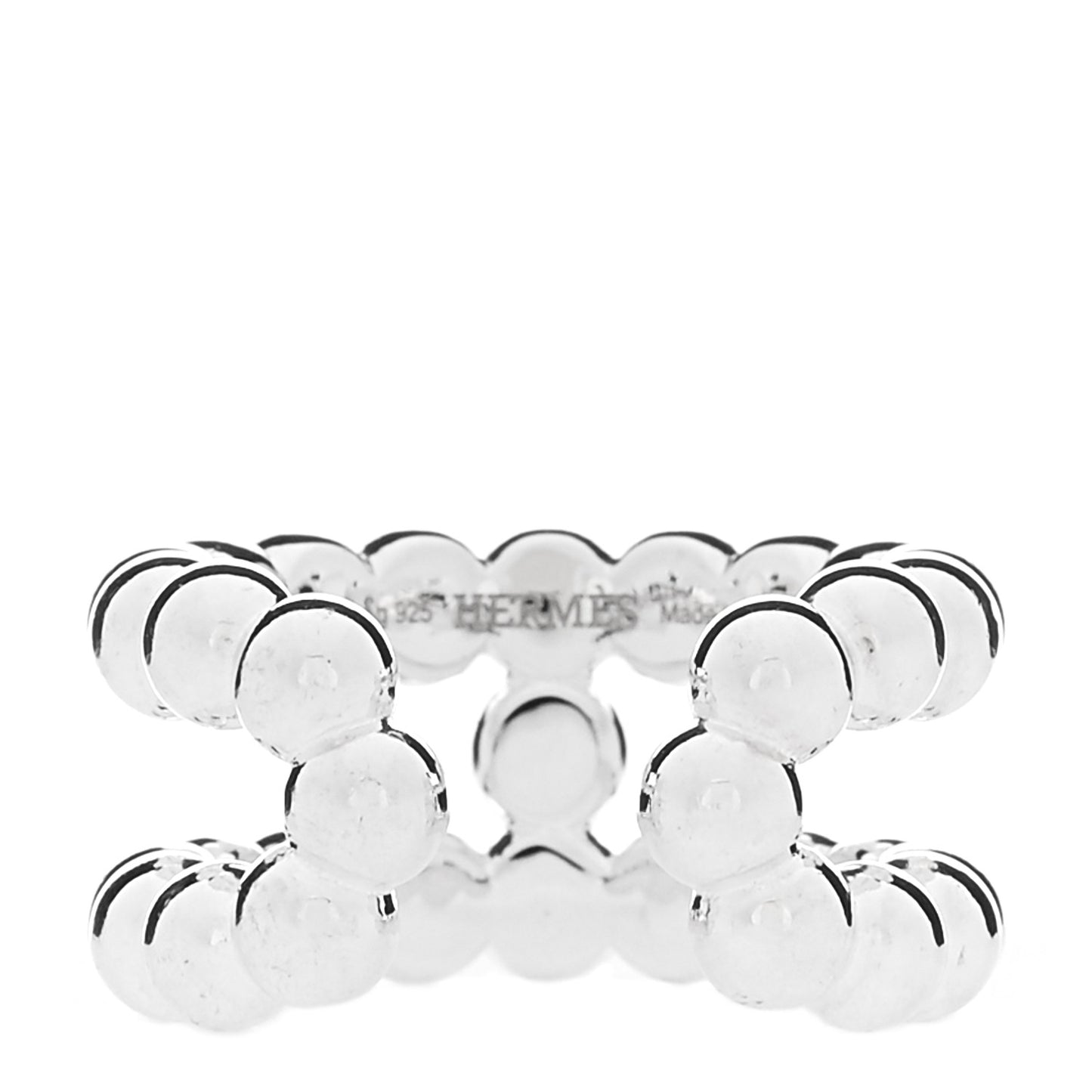 Sterling Silver Chaine d'Ancre Alea II Ring