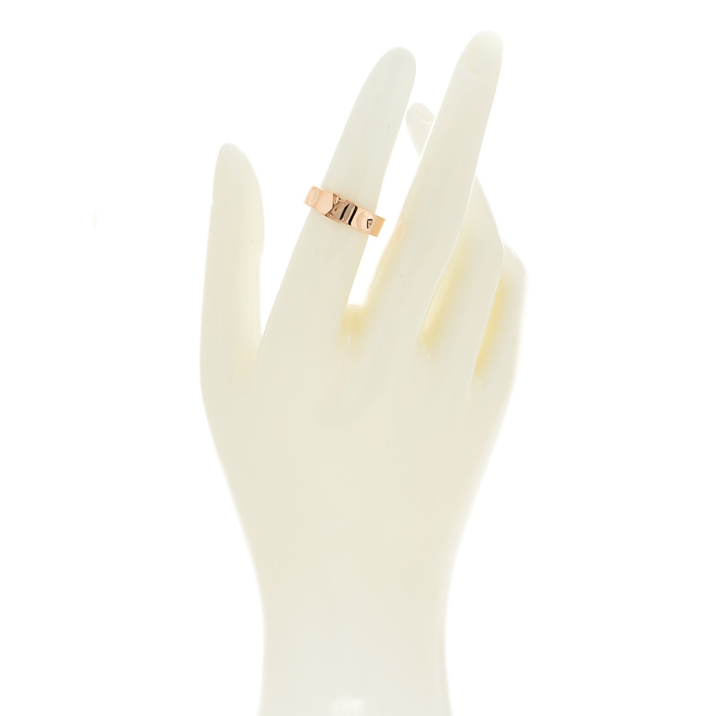 18K Pink Gold Empreinte LV Ring 51 5.75