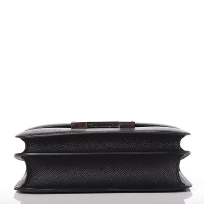 Hermes Epsom Constance 24 Black 5 of 20