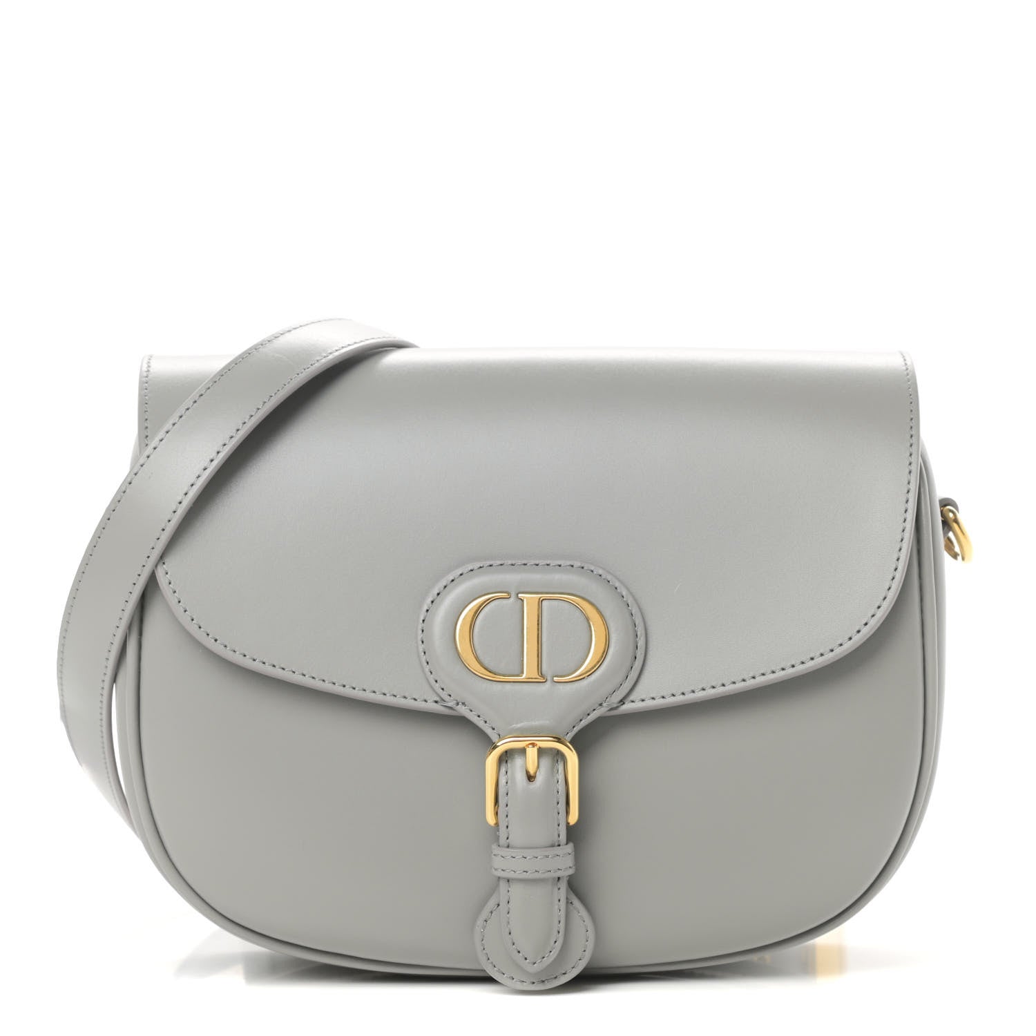 Christian Dior Box Calfskin Medium Bobby Flap Gray 1 of 10