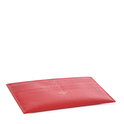 Louis Vuitton Calfskin Felicie Card Holder Insert Cherry 4 of 6