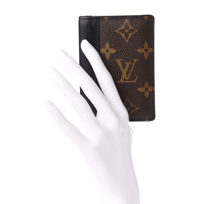 Louis Vuitton Monogram Macassar Pocket Organizer NM 2 of 9