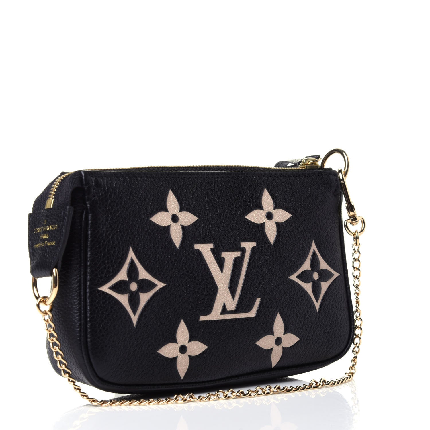 Louis Vuitton Empreinte Monogram Giant Mini Pochette Accessories Black 2 of 4