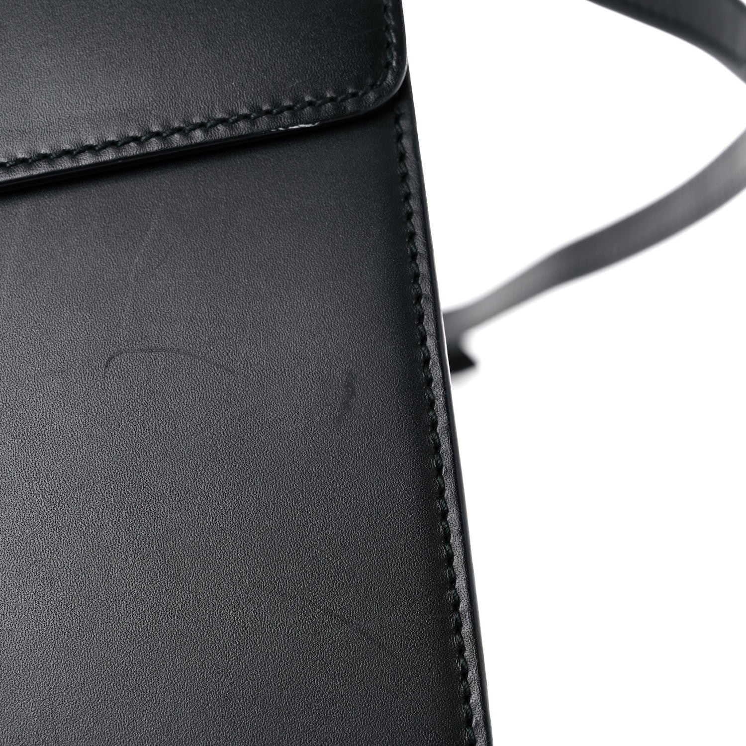 Gucci Calfskin Medium Sylvie Top Handle Bag Black 13 of 22