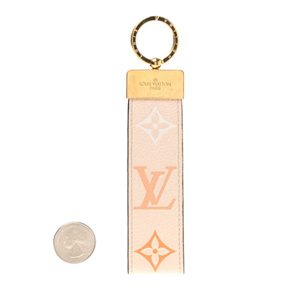 Louis Vuitton Empreinte Monogram Giant By The Pool Dragonne Key Holder Cream Saffron 2 of 3