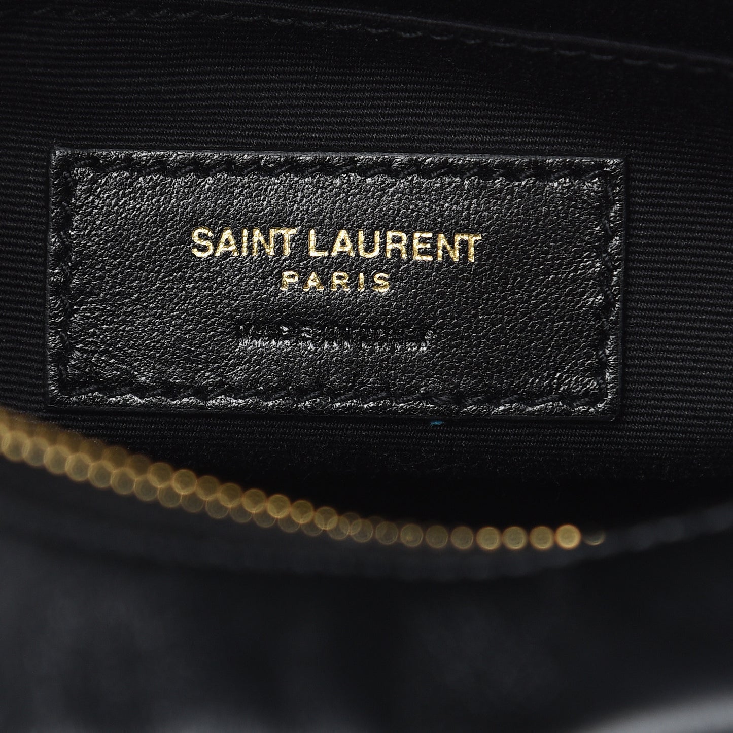 Calfskin Matelasse Monogram Lou Belt Bag Black