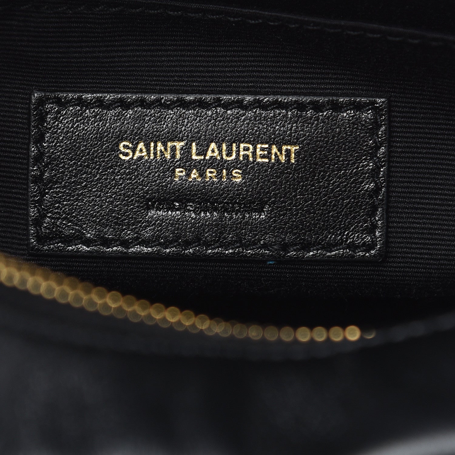 Saint Laurent Calfskin Matelasse Monogram Lou Belt Bag Black 6 of 9
