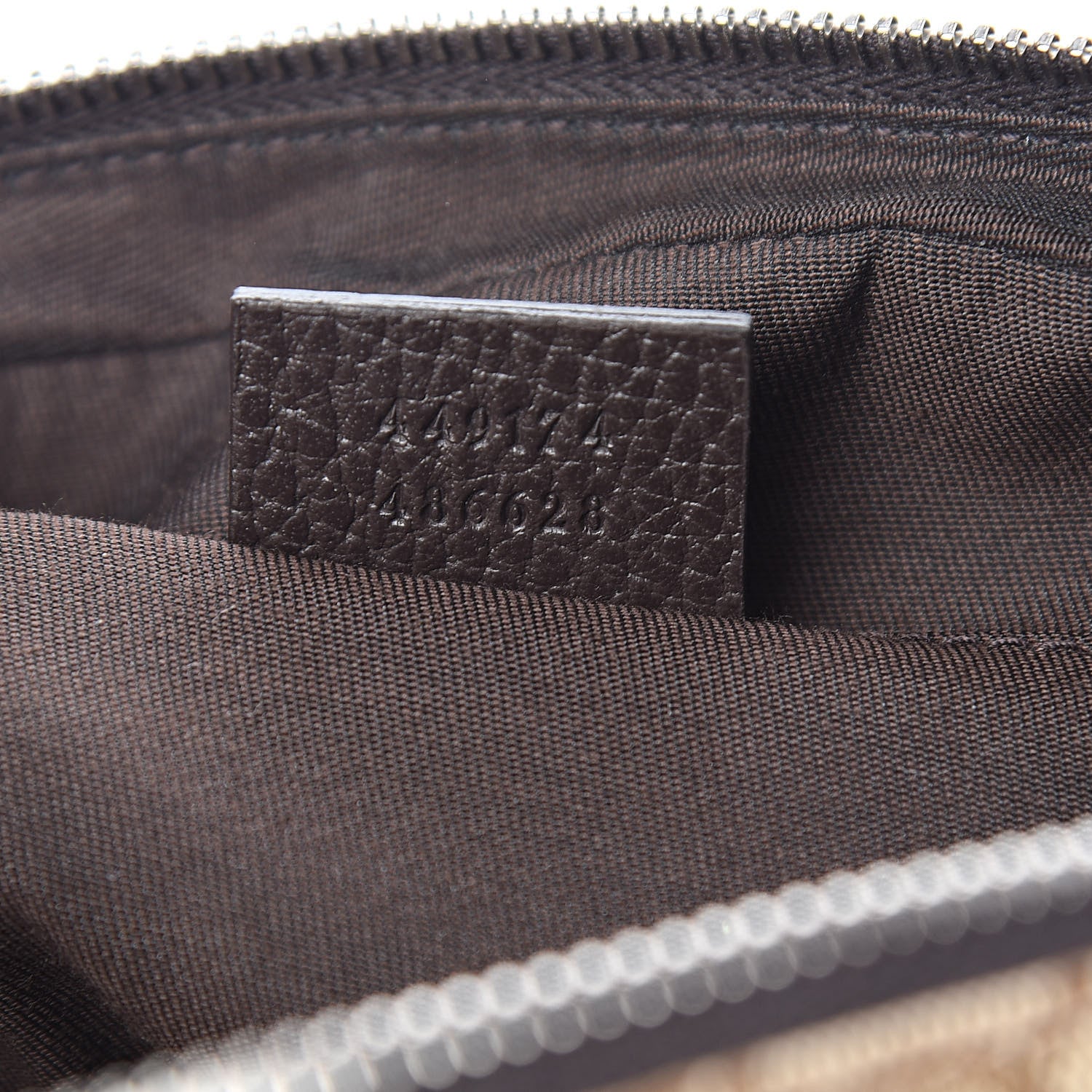 Gucci Monogram Belt Bag Dark Brown 7 of 10