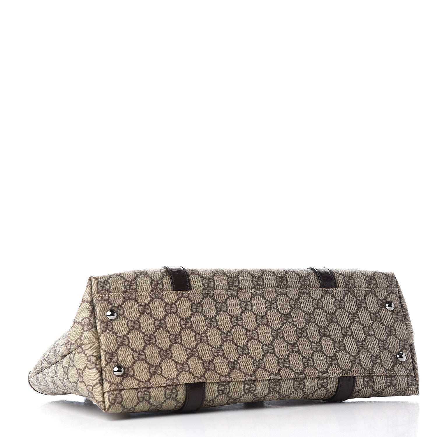 Gucci GG Plus Monogram Medium Joy Tote Dark Brown 3 of 9