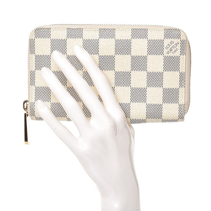 Louis Vuitton Damier Azur Compact Zippy Wallet 2 of 7