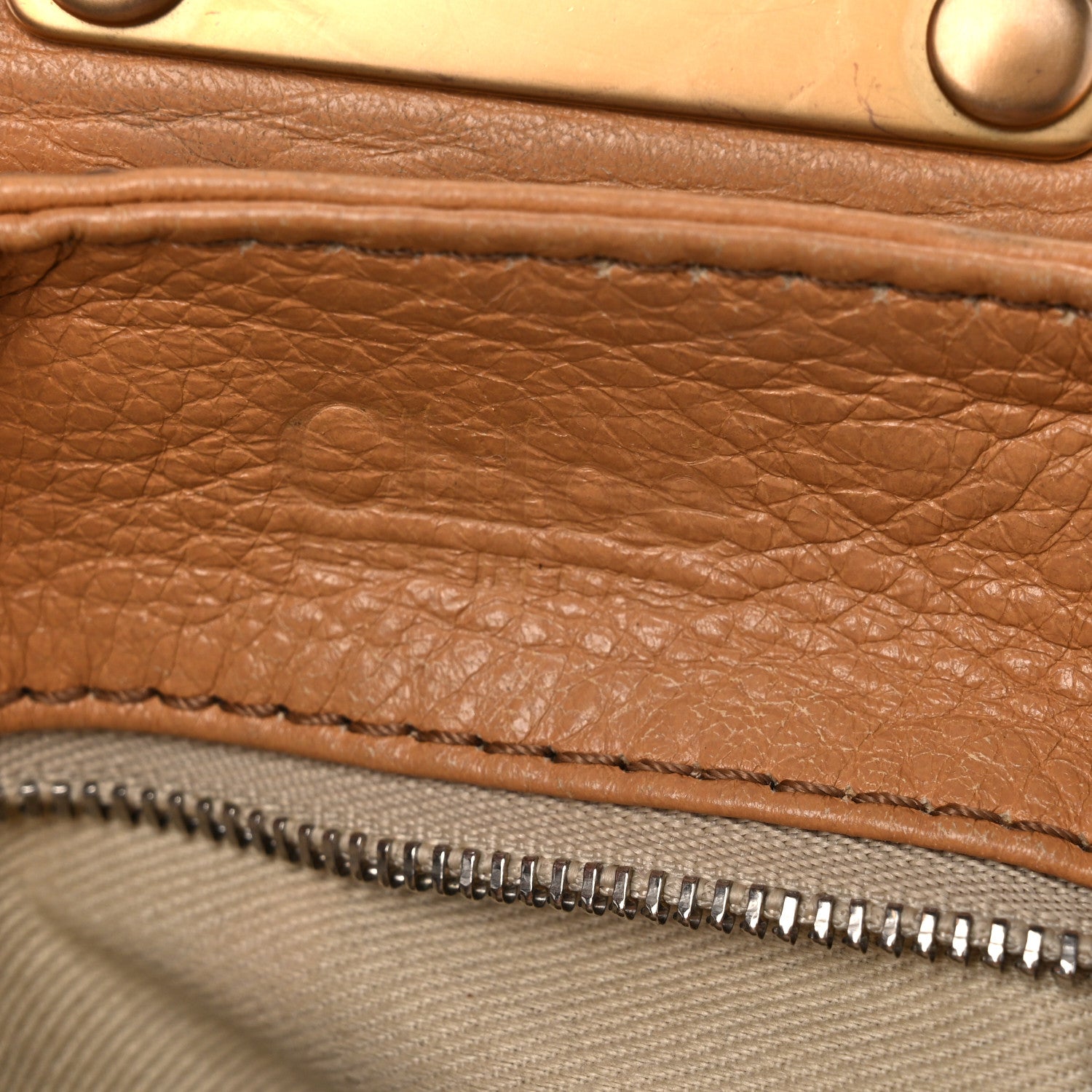 Chloe Calfskin Medium Paddington Satchel Beige 6 of 15