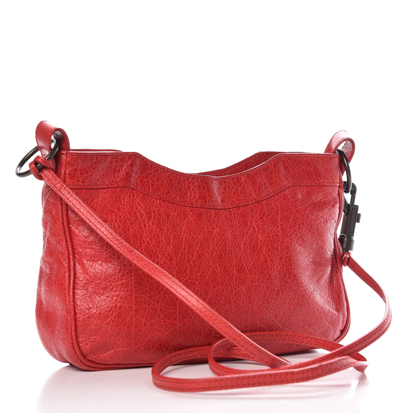 Agneau Classic Hardware Hip Rouge Coquelicot