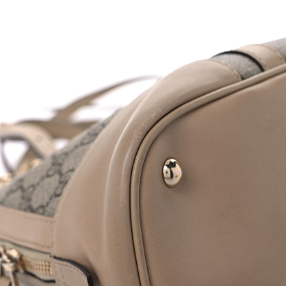 Gucci GG Supreme Monogram Small Nice Top Handle Dome Bag Beige 8 of 14