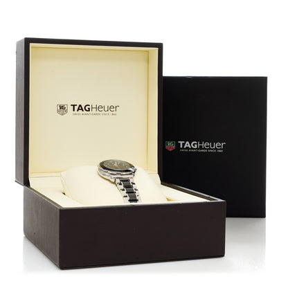 Tag Heuer Stainless Steel Ceramic Diamond 31mm Formula 1 Lady Quartz Watch Black WAH1314 5 of 5