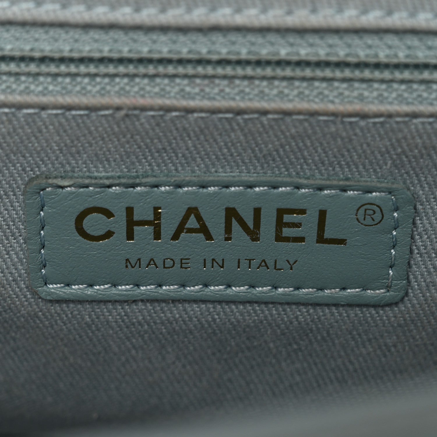 Chanel Caviar Quilted Small Business Affinity Flap Light Blue 15 of 28