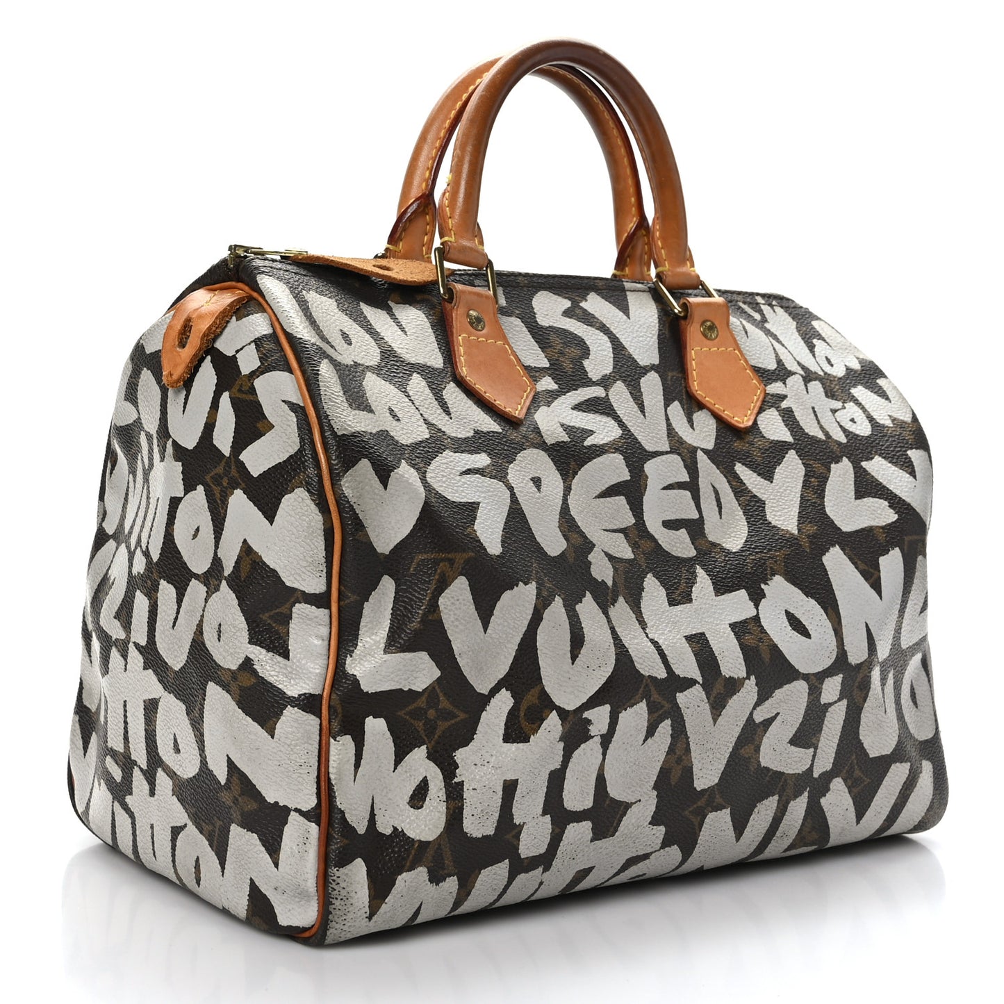 Monogram Graffiti Speedy 30 Silver