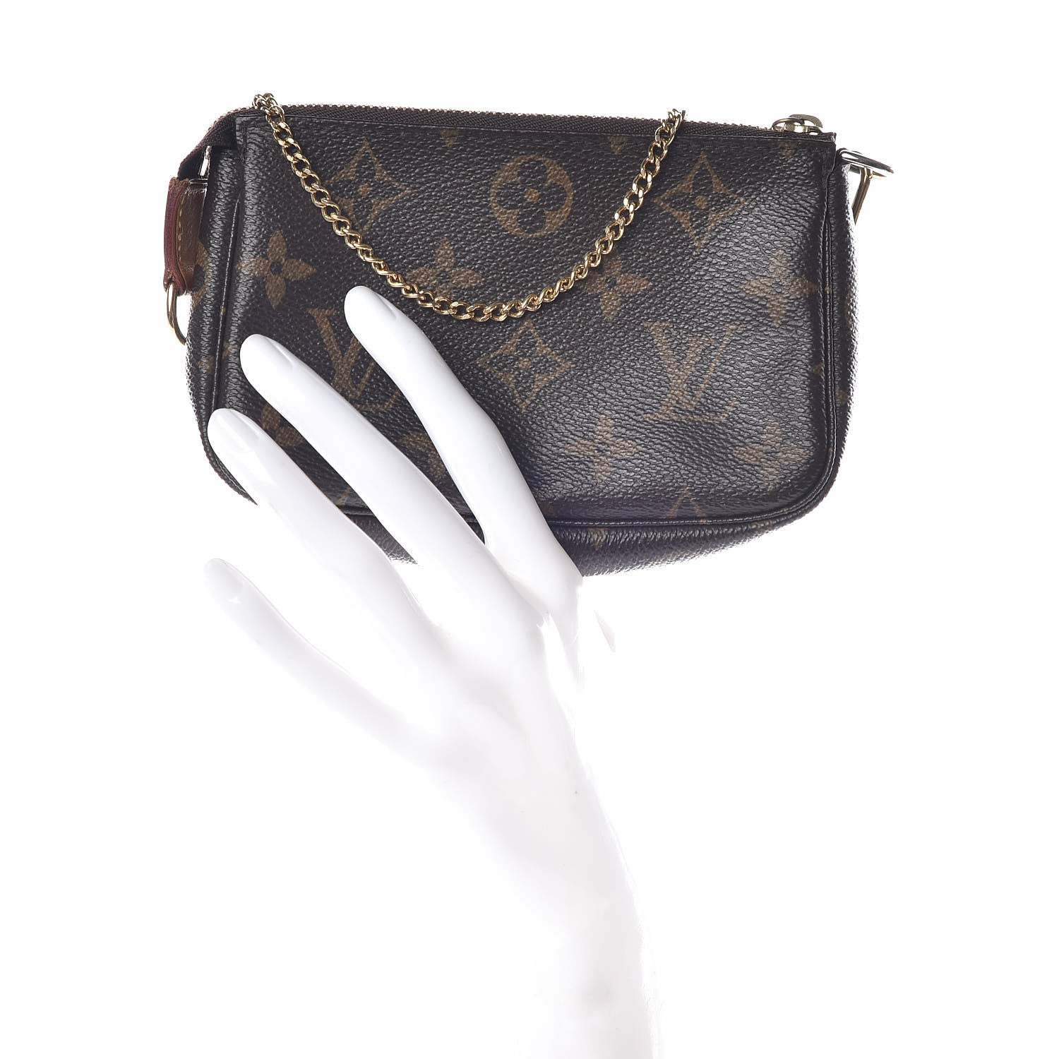 Louis Vuitton Monogram Mini Pochette Accessories 2 of 9