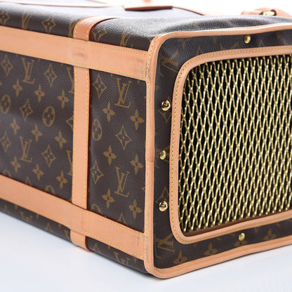Louis Vuitton Monogram Sac Chien 40 Pet Carrier 10 of 19
