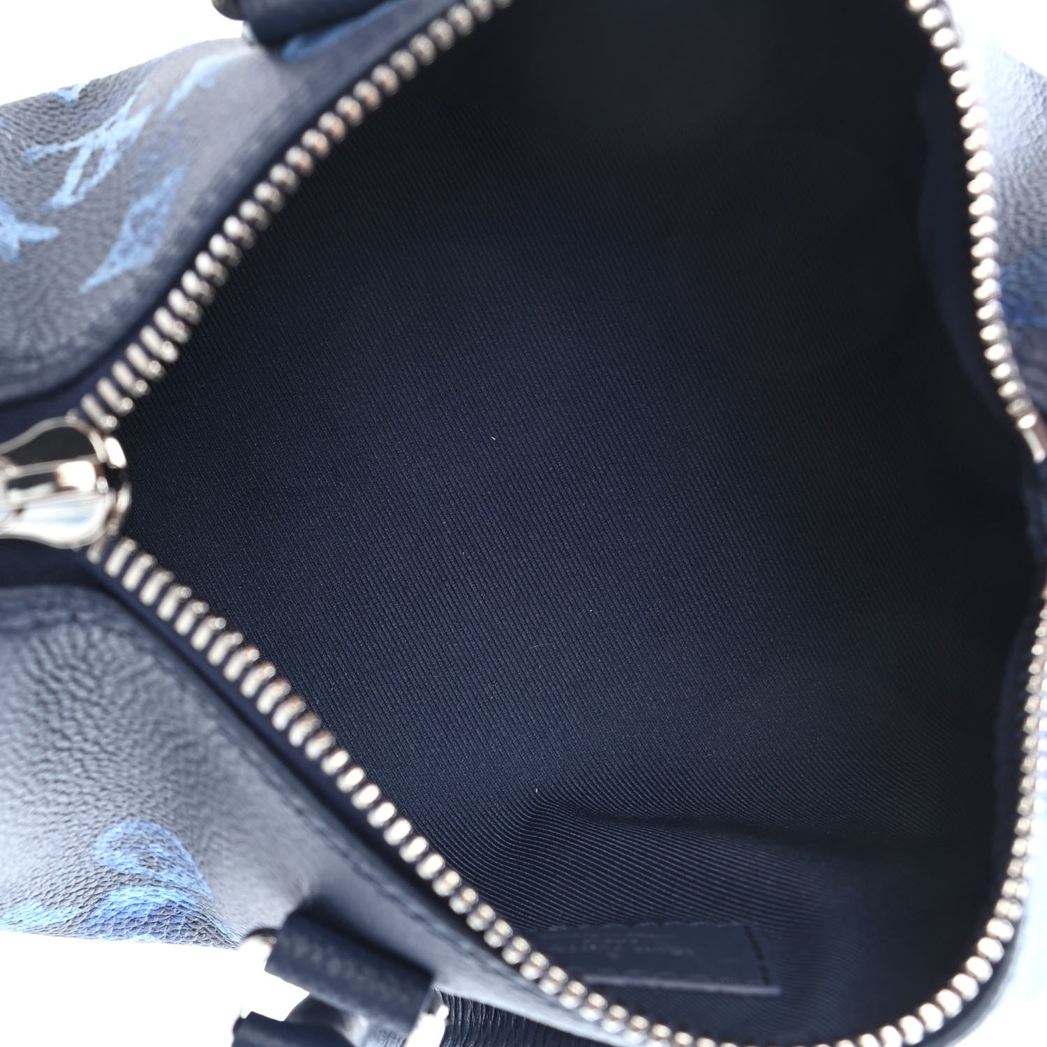 Louis Vuitton Monogram Ink Watercolor Keepall XS Blue 5 of 8