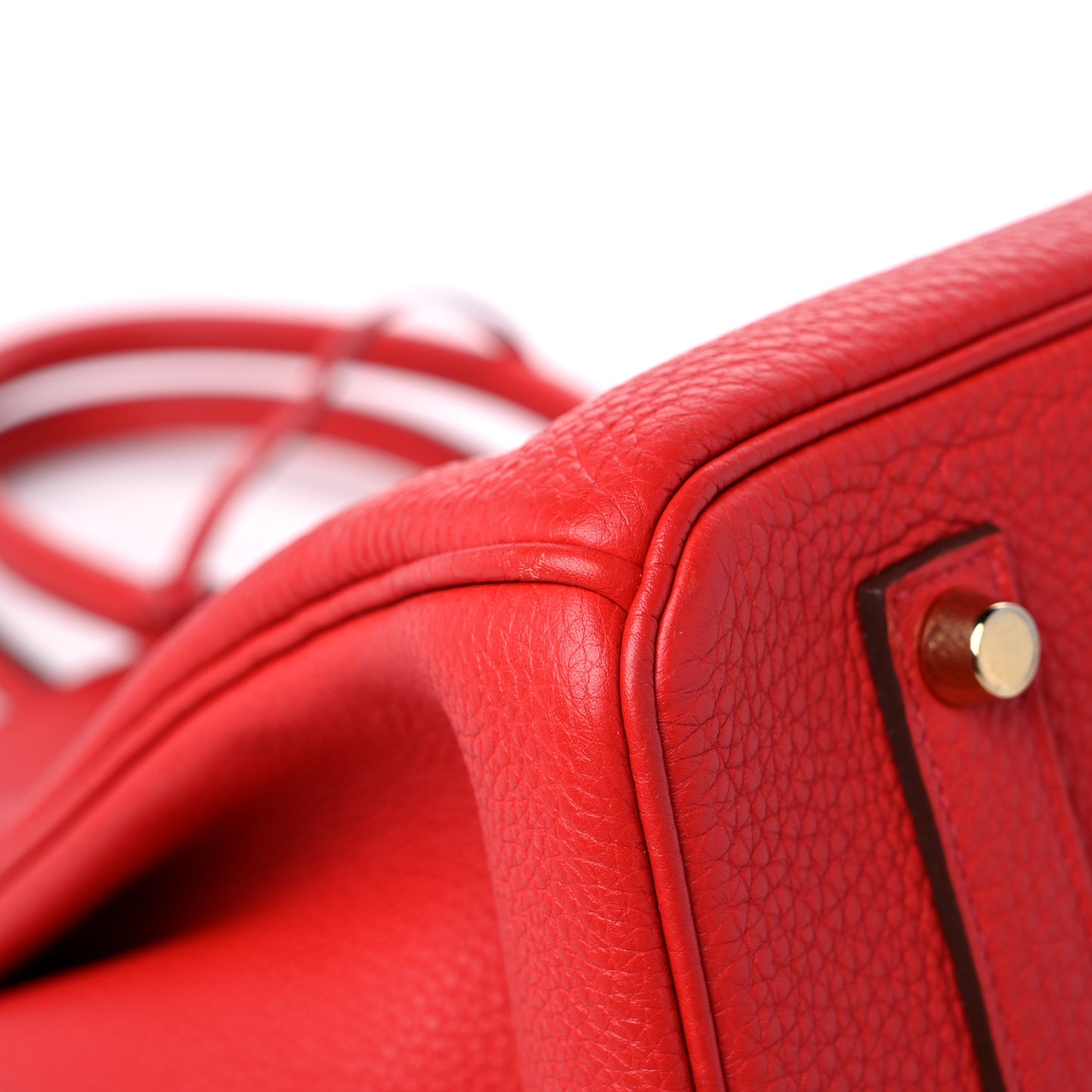 Togo Birkin 35 Rouge Casaque