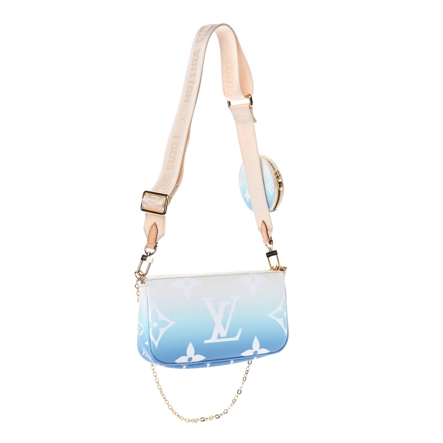 Monogram Giant By The Pool Multi Pochette Accessories Blue