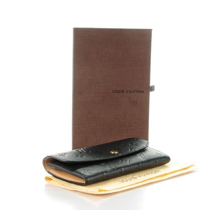Louis Vuitton Empreinte Emilie Wallet Black Dune 4 of 7