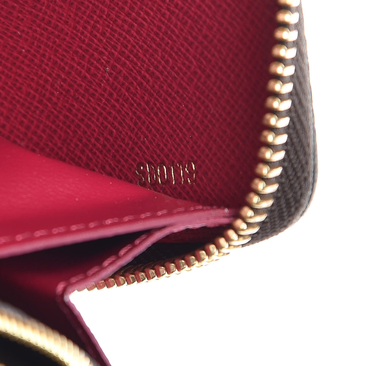 Monogram Clemence Wallet Fuchsia
