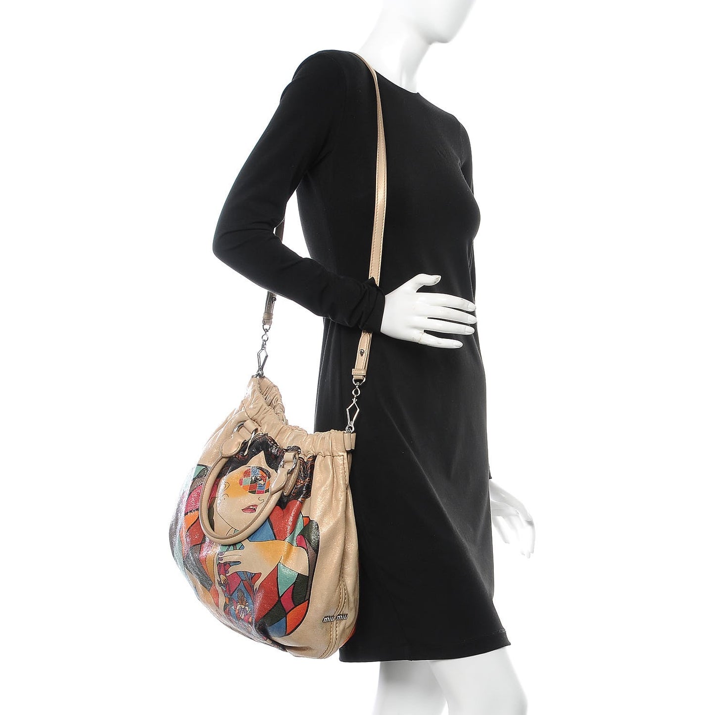 Nappa Geisha Hobo Beige