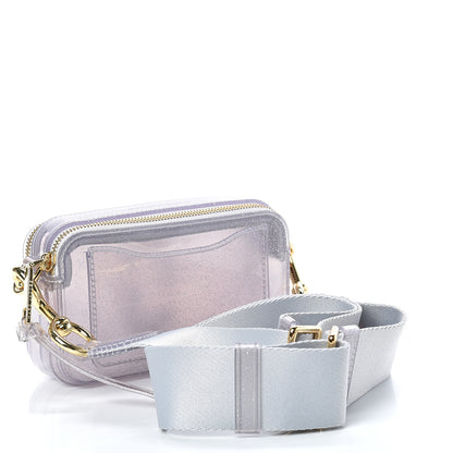 Marc Jacobs Jelly Glitter Small Snapshot Camera Bag Silver Multi 4 of 13
