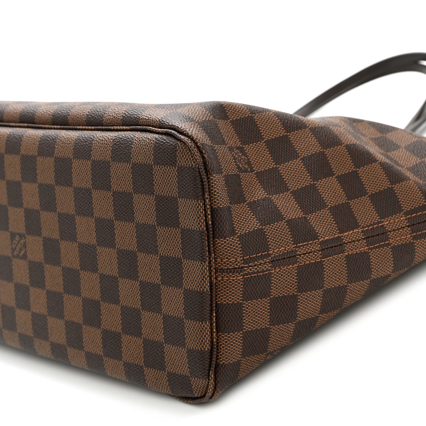 Damier Ebene Neo Neverfull MM Rose Ballerine