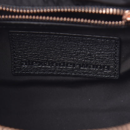 Alexander Wang Pebbled Lambskin Mini Rockie Black Rose Gold Hardware 6 of 9