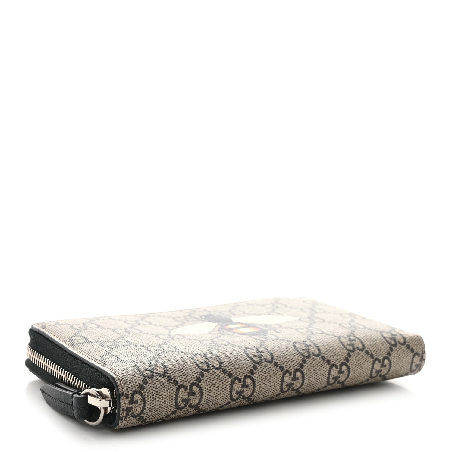 Gucci GG Supreme Monogram Bee Zip Around Wallet 4 of 8