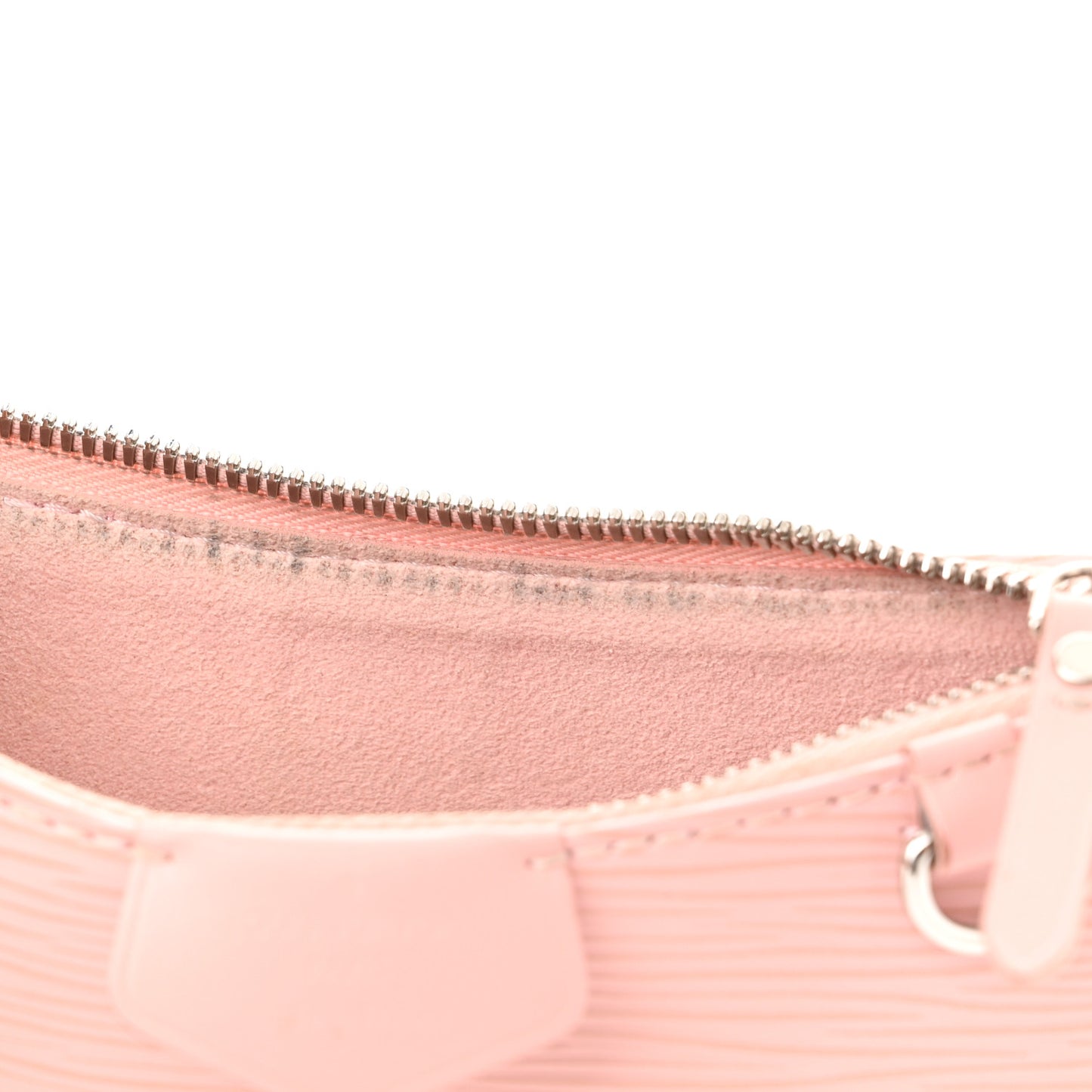Epi Easy Pouch On Strap Rose Ballerine