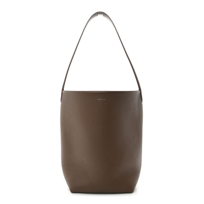 The Row Grained Calfskin Medium N/S Park Tote Brown 1 of 10