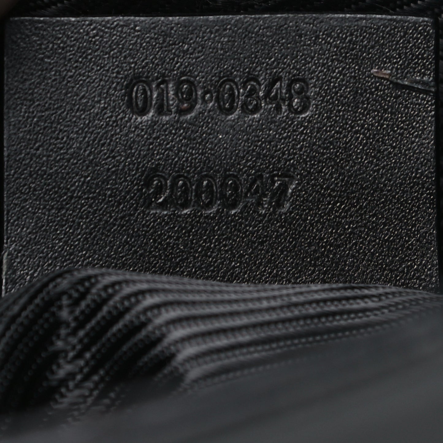 GG Monogram Messenger Crossbody Bag Black