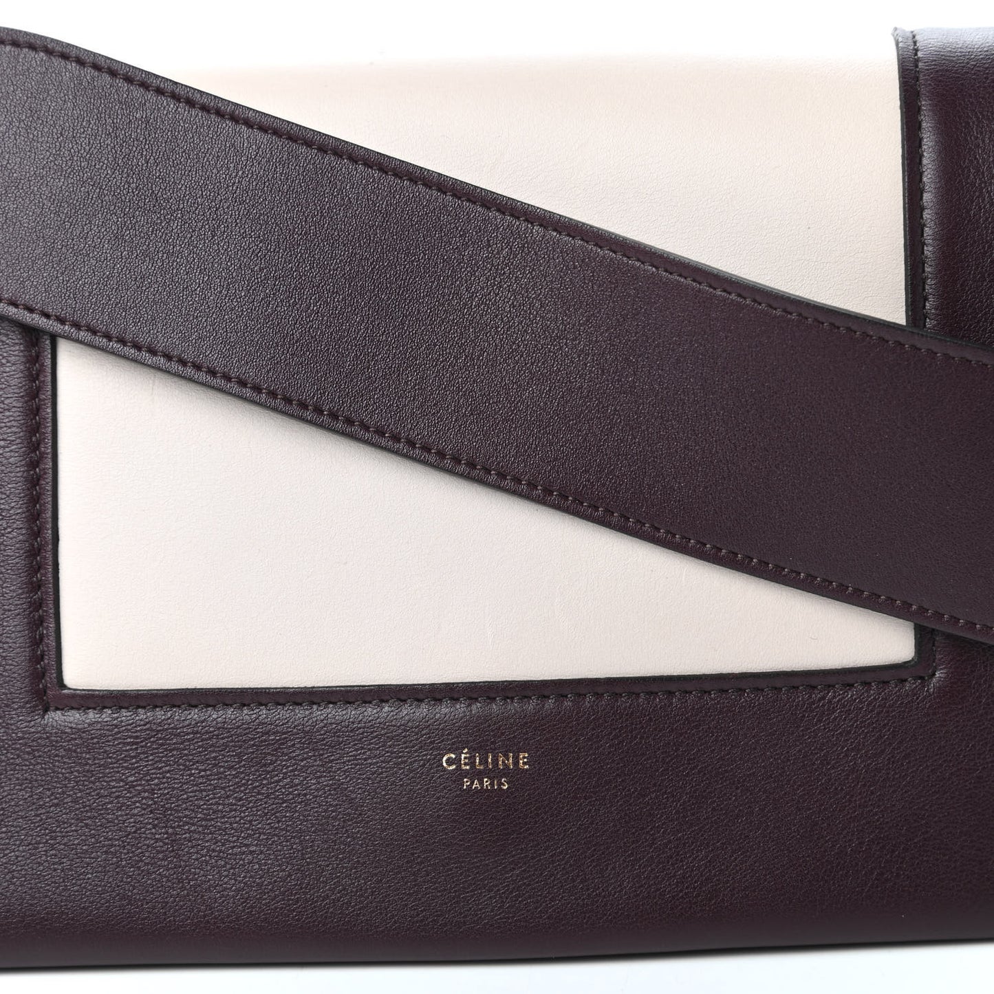 Shiny Smooth Calfskin Medium Frame Shoulder Bag Velvet Desert
