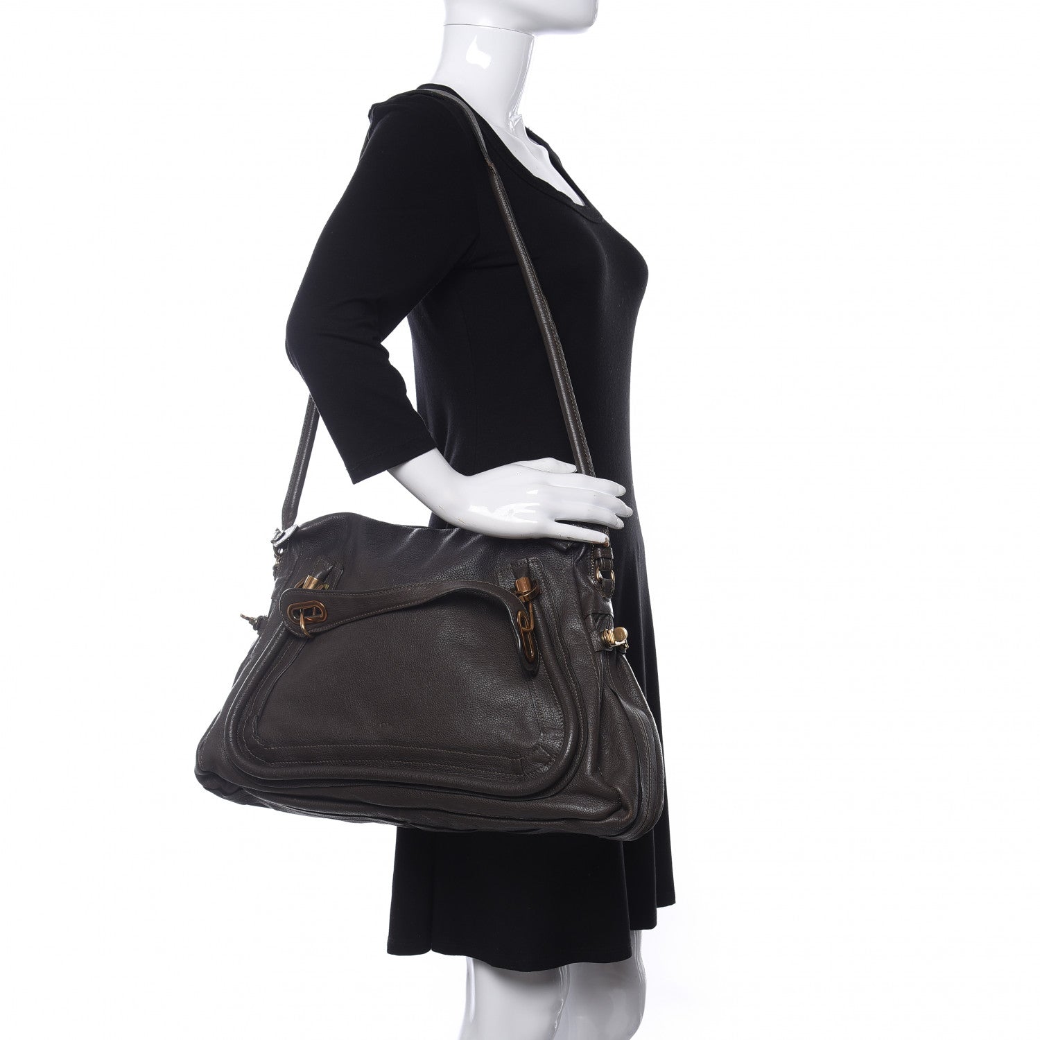 Chloe Calfskin Large Paraty Rock 2 of 10