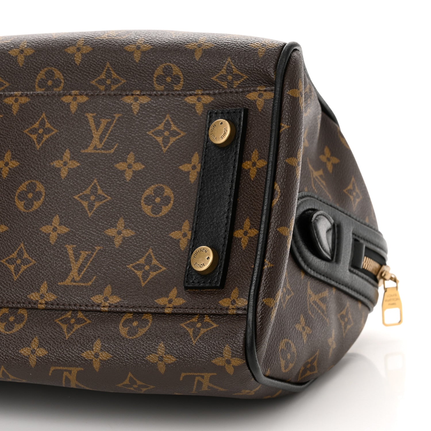 Louis Vuitton Monogram Golden Arrow Speedy Black 9 of 9