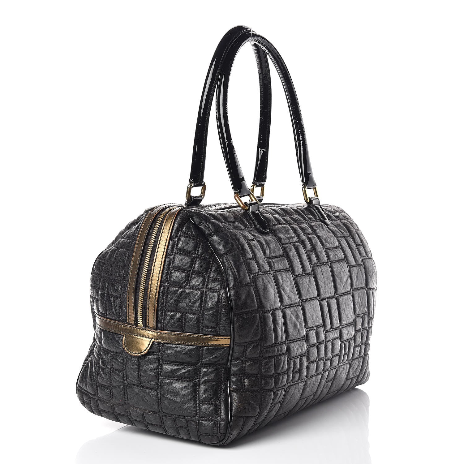 Dolce & Gabbana Calfskin Quilted Miss Marylou Hobo Bag Black 3 of 24