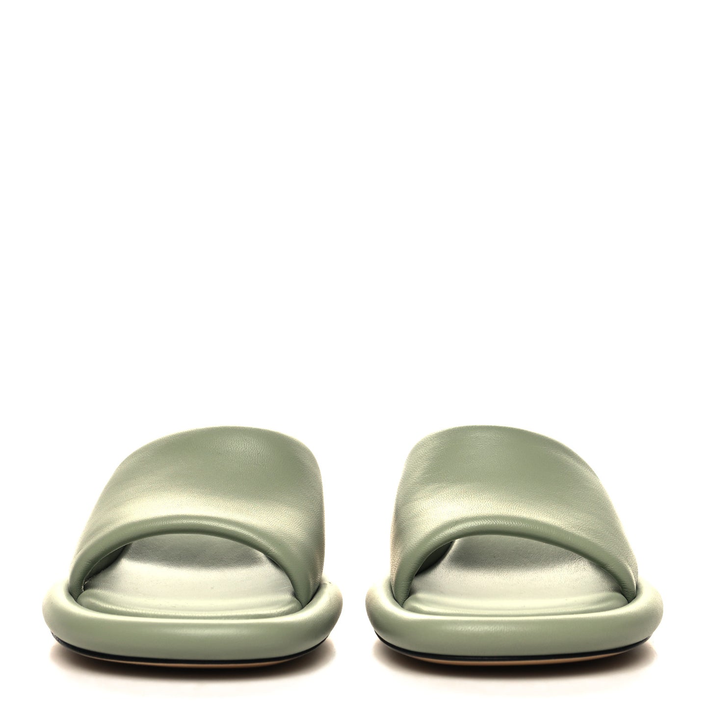 Nappa Baguette 60mm Slide Sandals 37 Musk