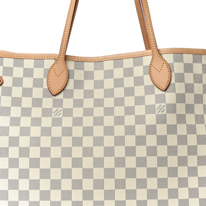 Louis Vuitton Damier Azur Neo Neverfull GM Rose Ballerine 8 of 10
